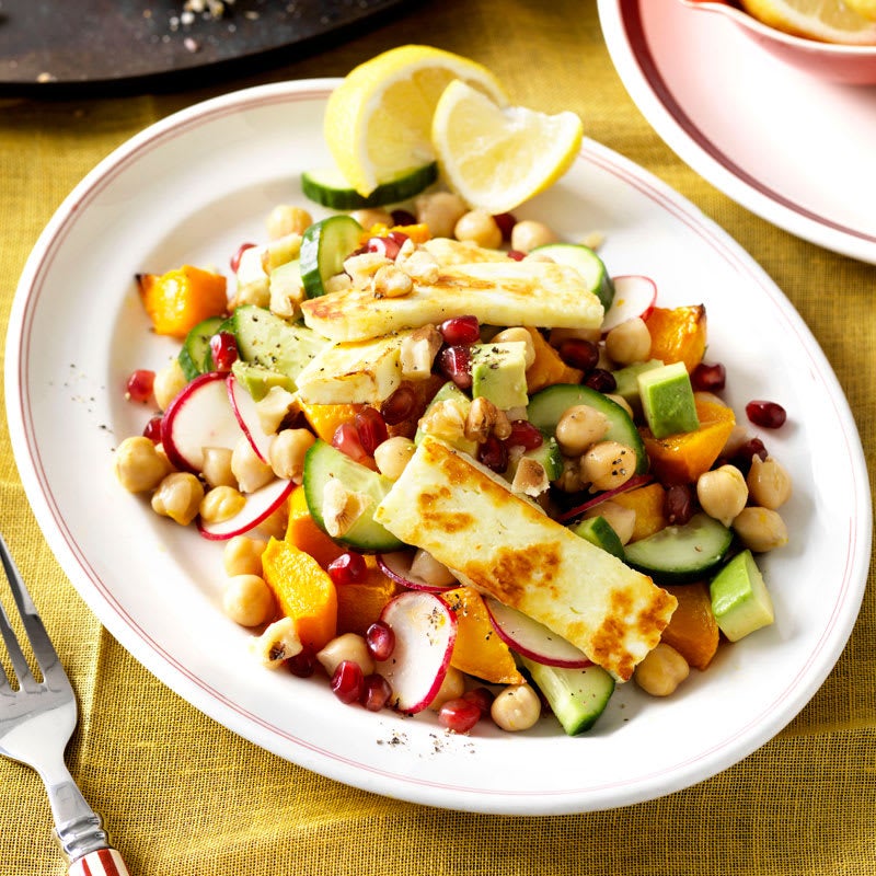 Photo of Chickpea, pumpkin and pomegranate salad by WW