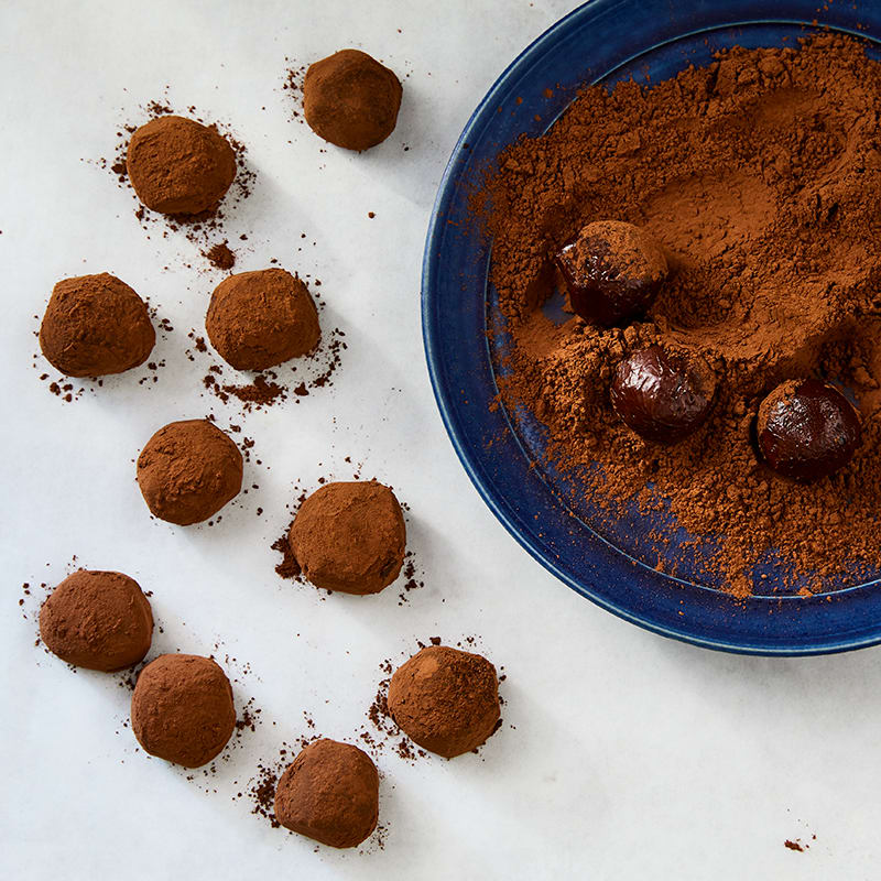 Photo of Cocoa-Covered Mocha Truffles by WW