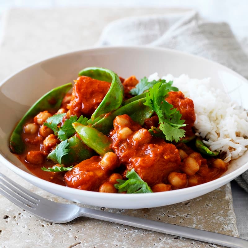 Photo of Thai pumpkin and chickpea curry by WW