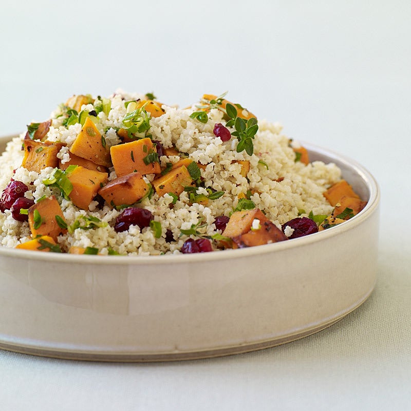 Photo of Millet pilaf with cranberries, sweet potatoes, and thyme by WW