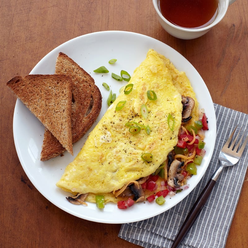 Photo of Veggie Omelet with Toast by WW
