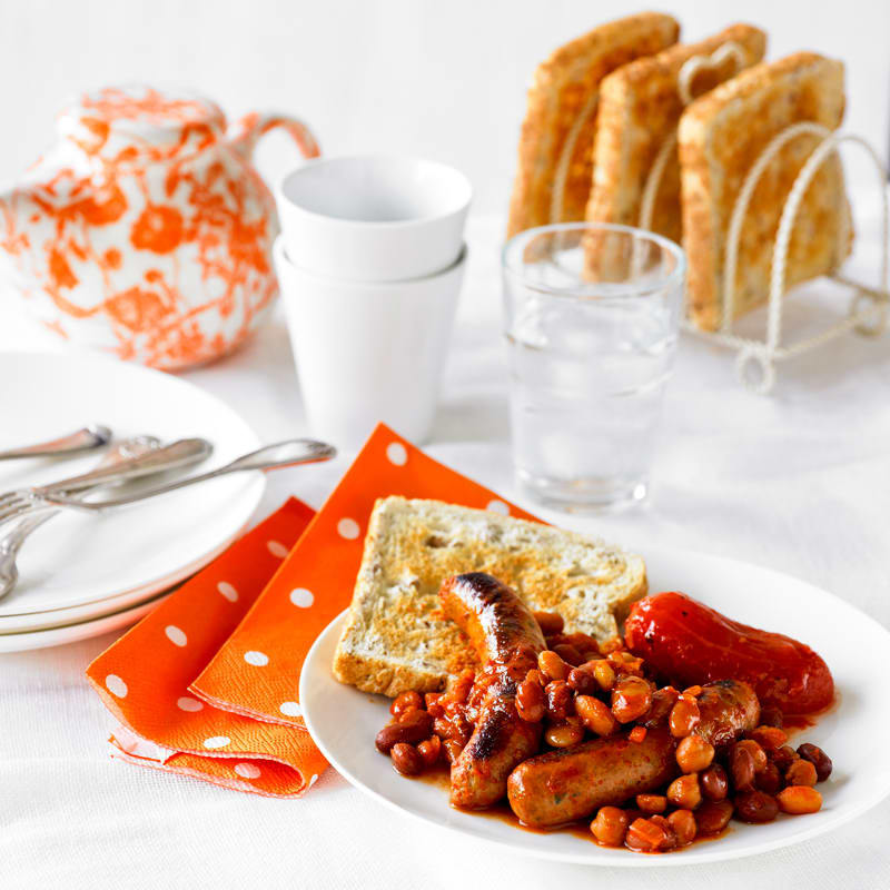 Photo of Boston beans & sausages by WW