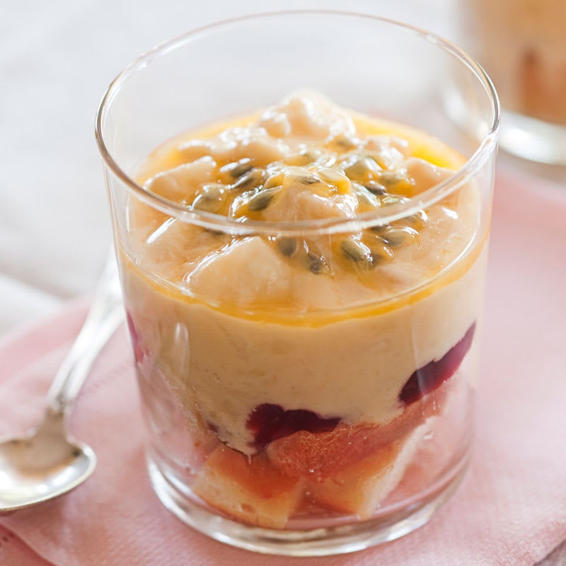 Photo of Banana & passionfruit trifle by WW