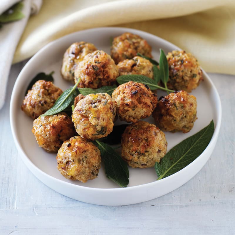 Photo of Sage and apricot stuffing balls by WW