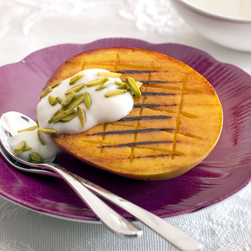 Photo of Grilled brown sugar mango with pistachios by WW