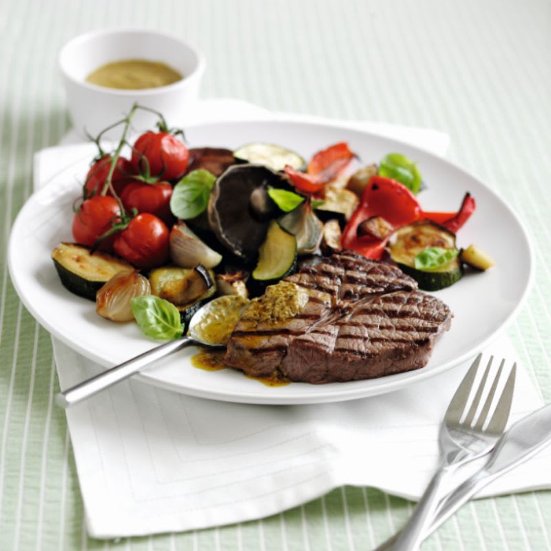 Photo of Steak with roasted veg by WW