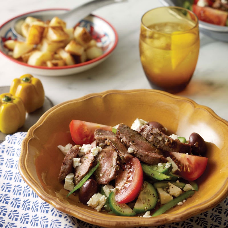 Photo of Marinated lamb with Greek salad by WW
