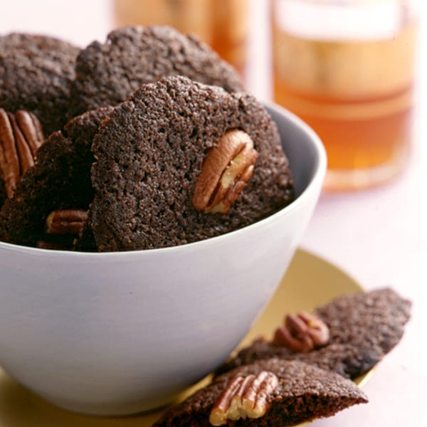 Photo de Biscuits fins au chocolat et aux noix de pécan par WW