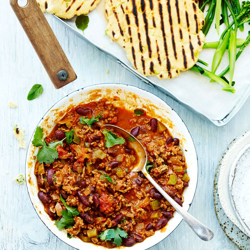 Photo of Chilli con carne and flatbreads by WW