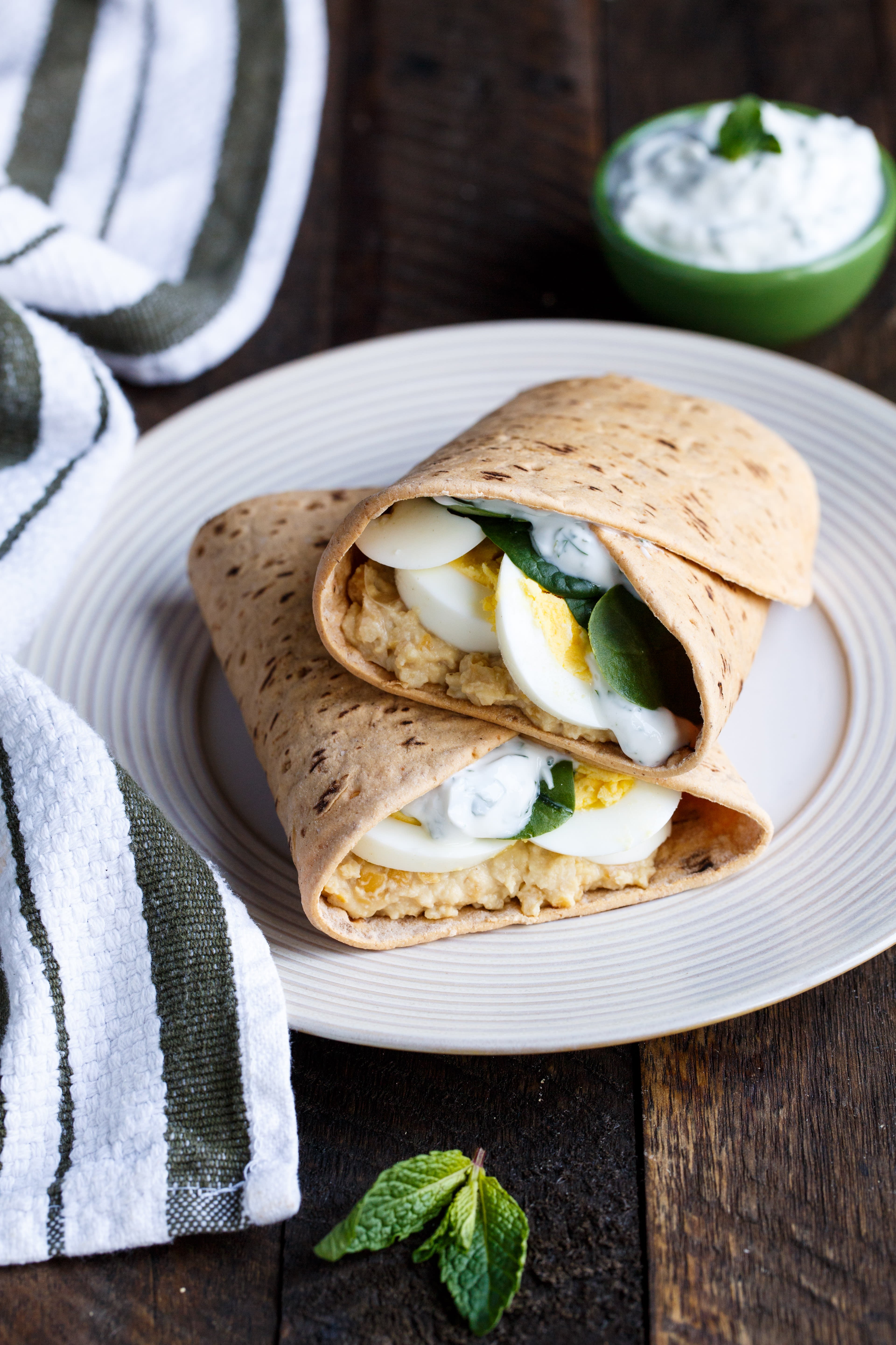Photo of Spiced chickpea wrap by WW