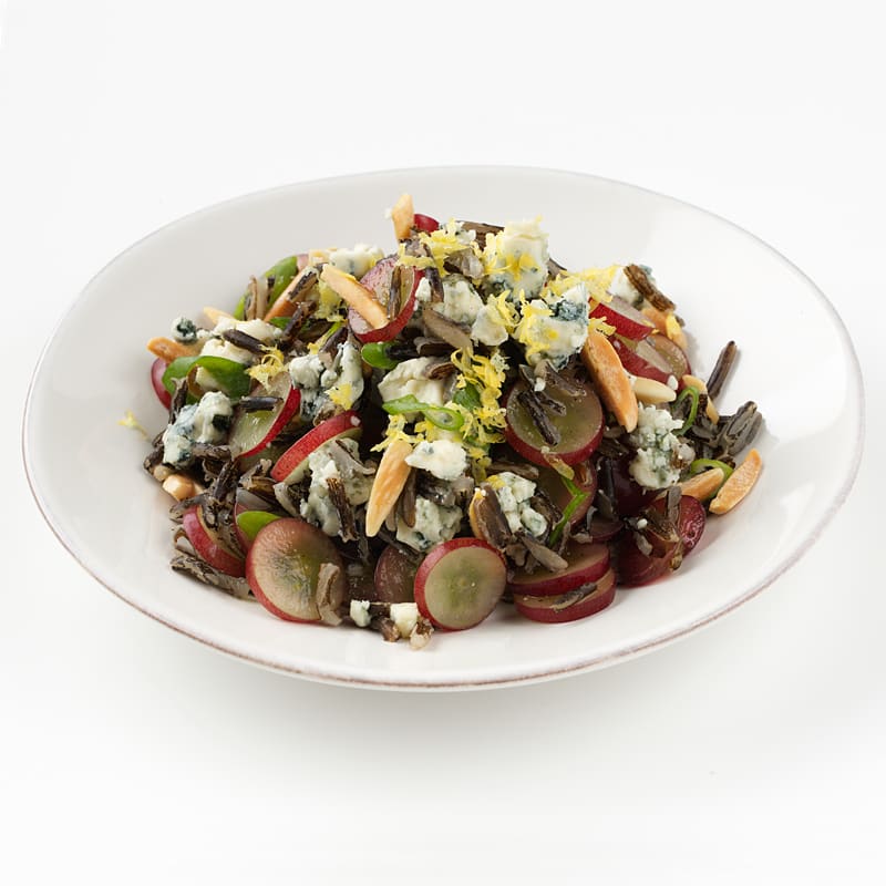 Photo of Wild Rice, Grape and Blue Cheese Salad  by WW