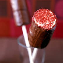 Photo of Chocolate-Covered Marshmallow Lollipops by WW