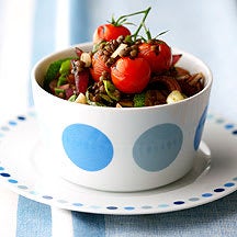 Photo de/du Salade de lentilles du Puy aux légumes grillés par WW