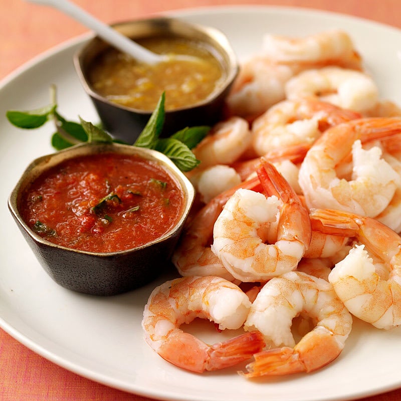 Photo of Shrimp with two dipping sauces by WW