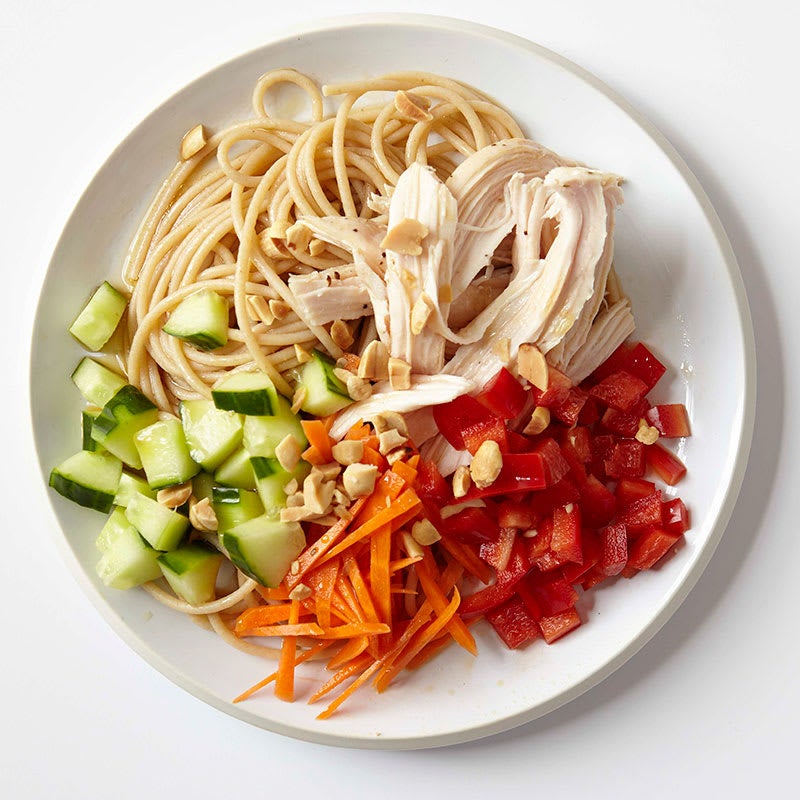 Photo of Sesame Noodle Salad with Chicken and Peanuts  by WW