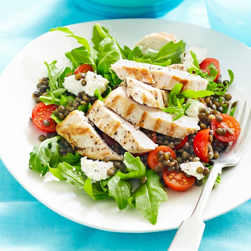 Photo of Chicken and lentil salad by WW