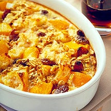 Photo of Breakfast Bread Pudding with Peaches by WW
