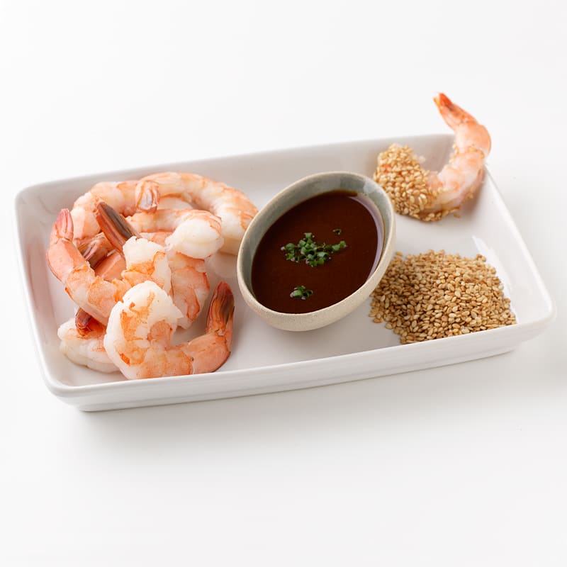 Photo of Shrimp with Wasabi and Sesame Seeds by WW