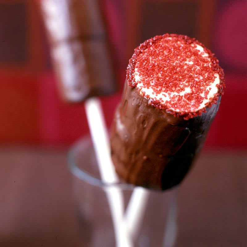 Photo of Chocolate-covered marshmallow pops by WW