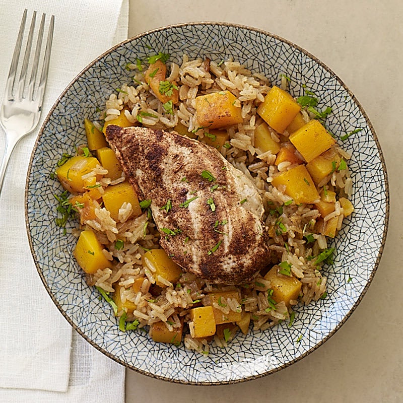 Photo of Moroccan chicken with apricots and squash by WW