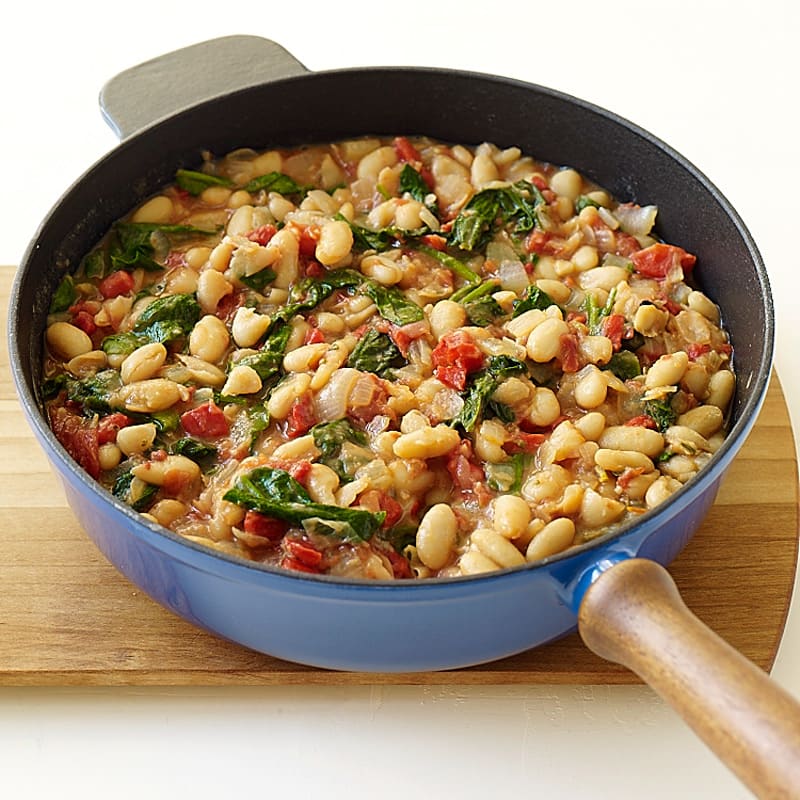 Photo of White Bean Stew with Spinach, Tomatoes, and Roasted Peppers by WW