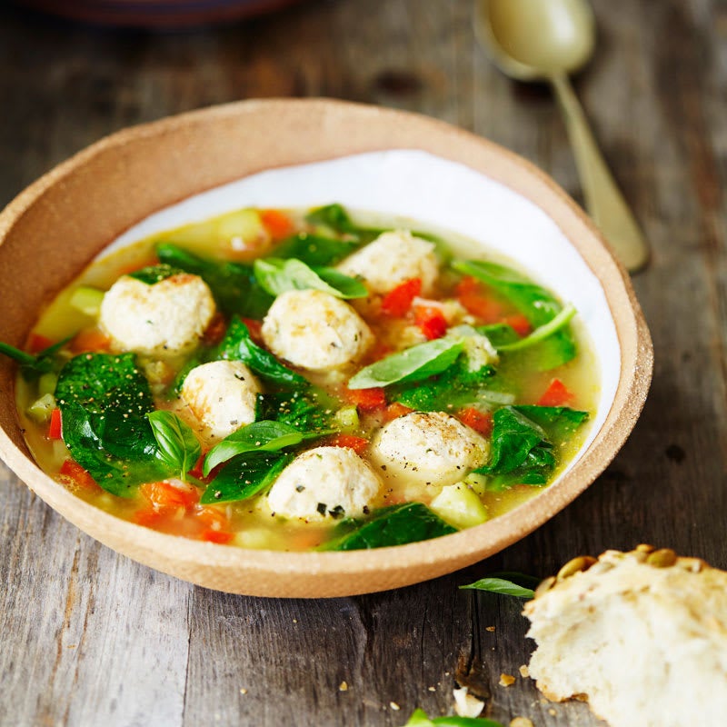 Photo of Chicken meatball and lentil broth by WW
