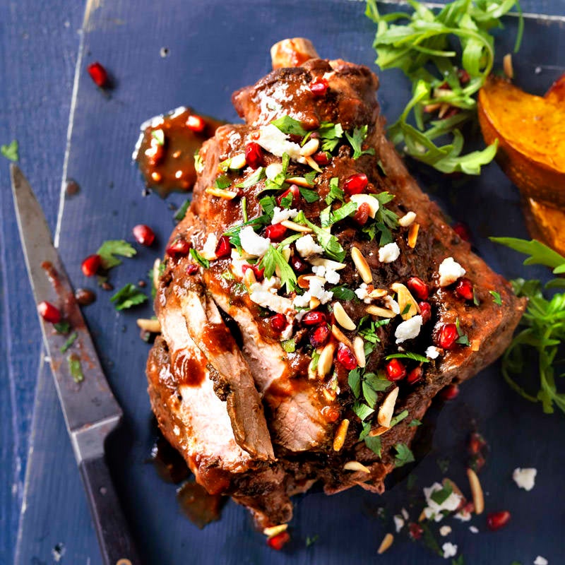 Photo of Persian slow-cooked lamb with pomegranate glaze by WW