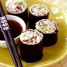 Photo of Brown rice California rolls by WW