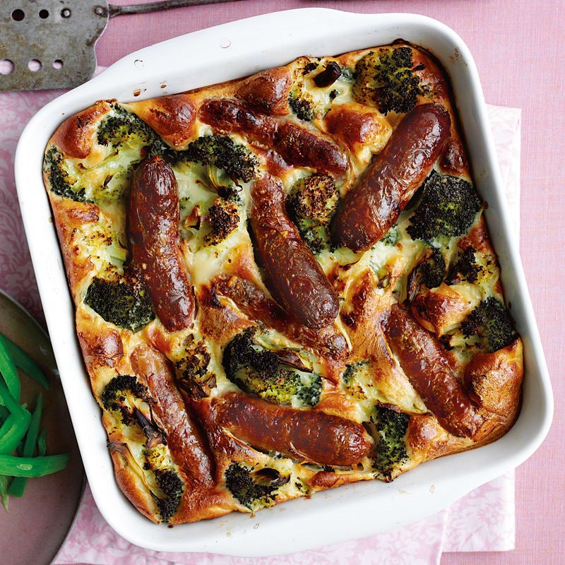 Photo of Sausage & broccoli toad in the hole by WW