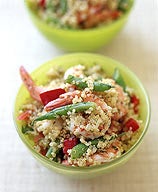 Photo of Quinoa and shrimp salad by WW