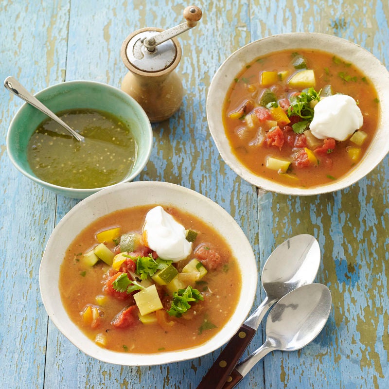 Mexican Vegetable Soup with Salsa Verde | Recipes | WW USA