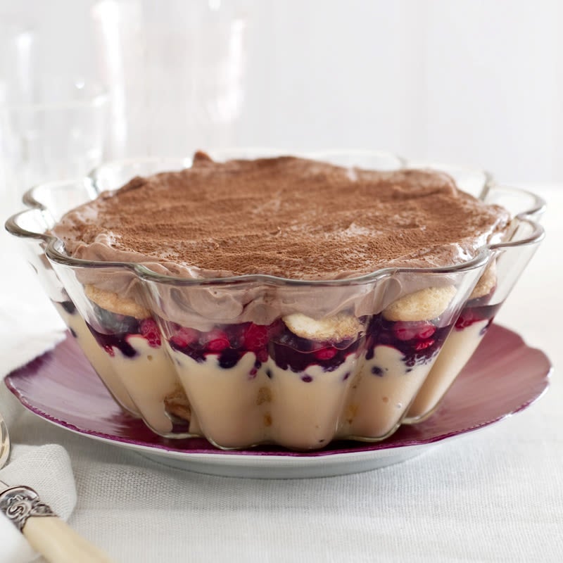 Choc berry trifle | Healthy Recipe | WW Australia
