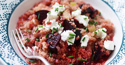 Beetroot quinoa