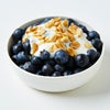 Peanutty Vanilla Yogurt with Blueberries