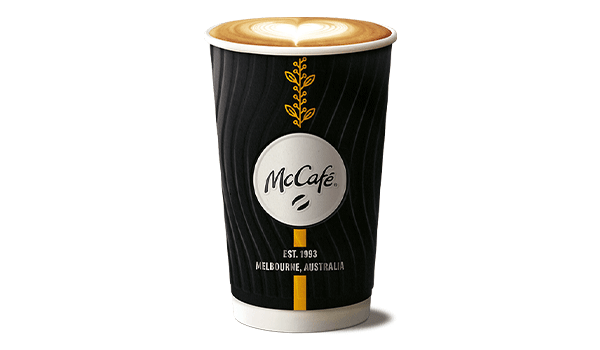 McCafe coffee from McDonalds