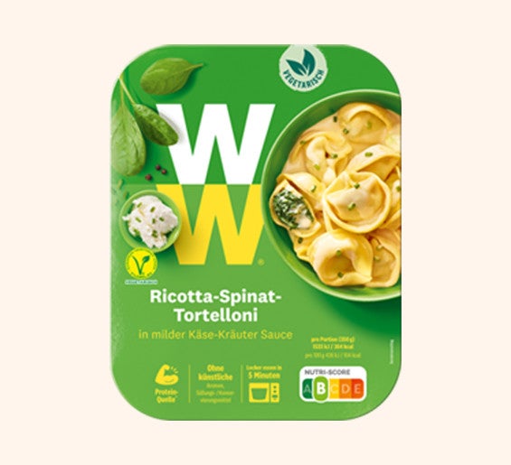 WW Spinat-Ricotta-Tortellini